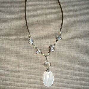 Elegant Pearl and Shell Necklace